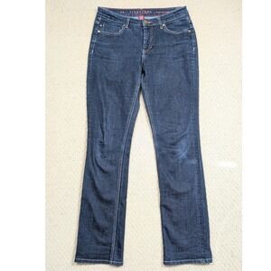 Liverpool‎ Sadie Straight Jeans Women 6/28 Dark Wash Stretch Denim